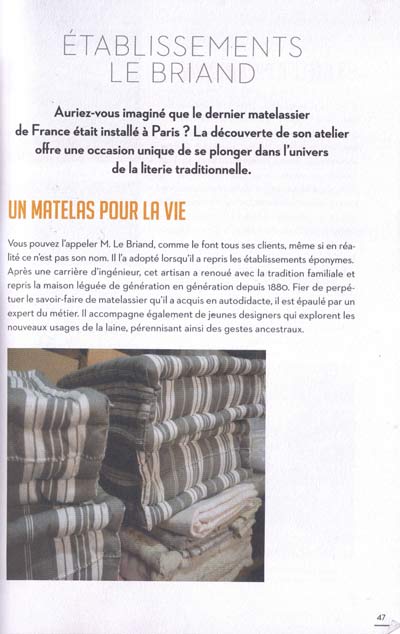 matelas de laine & sommier tapissier | Les ateliers Le Briand