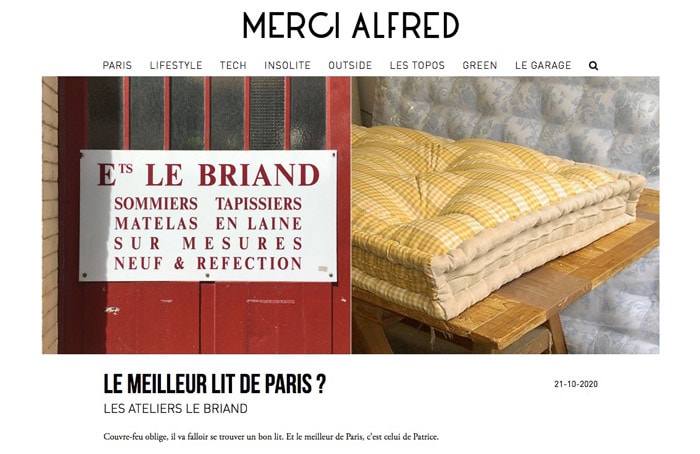 matelassier paris