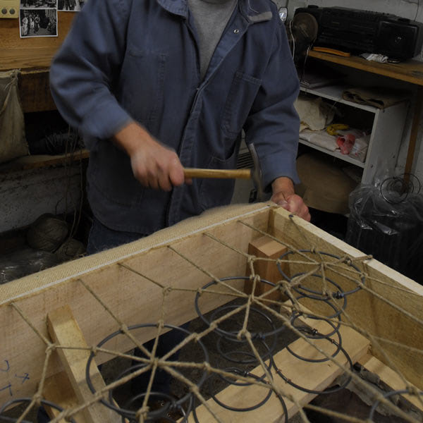 refurbishing a box spring | made-to-measure box spring