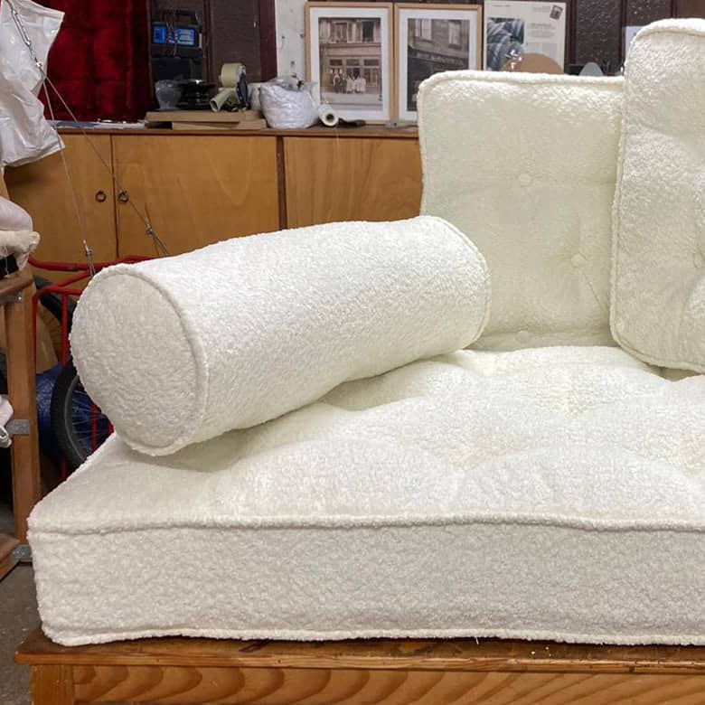 Sheep’s wool bolster