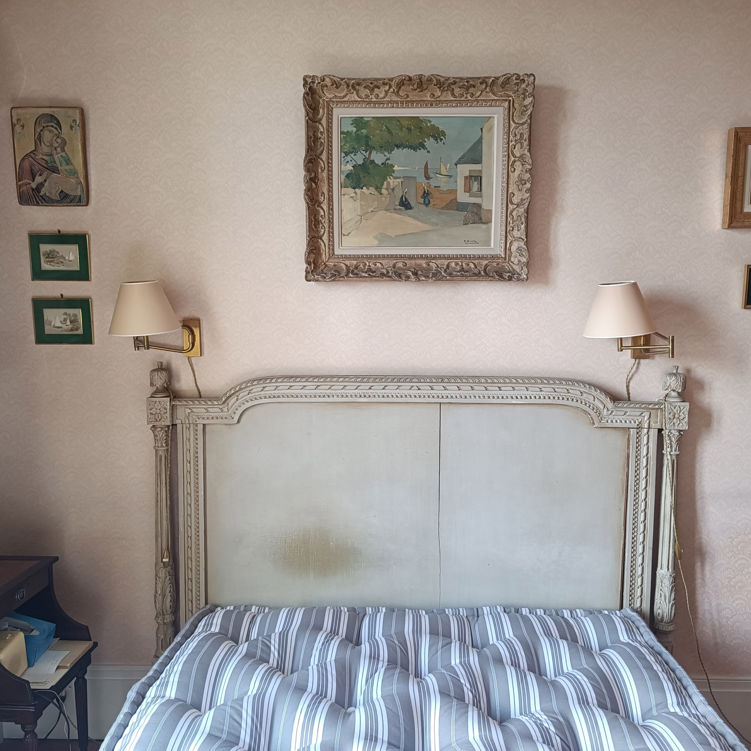 matelas-laine-ancien-raye matelas de laine & sommier tapissier | Les ateliers Le Briand