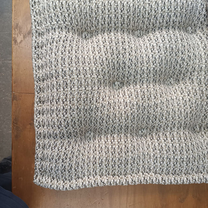 Tufted bench cushion Tufted bench cushion