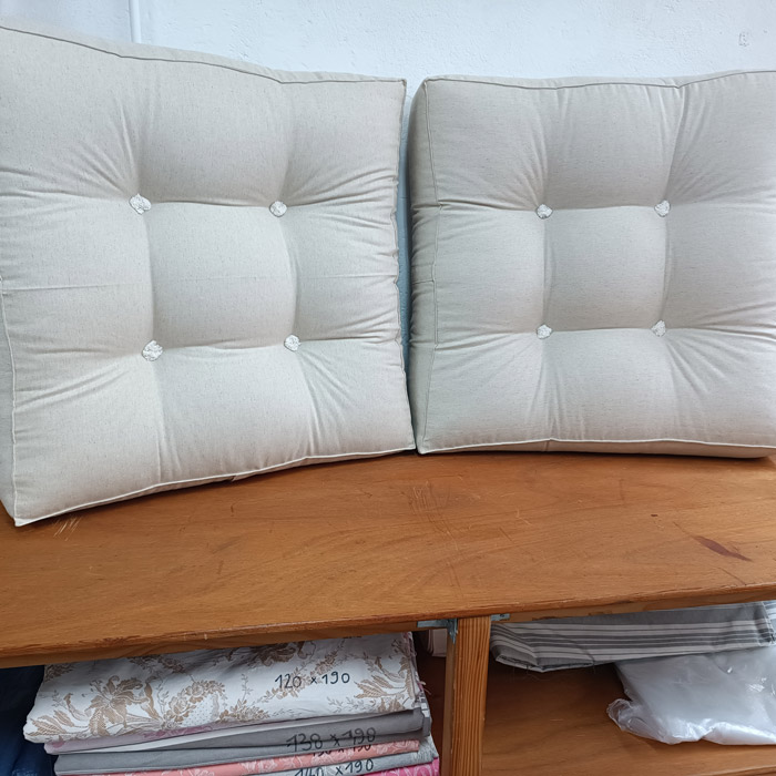 Custom pouf Custom pouf