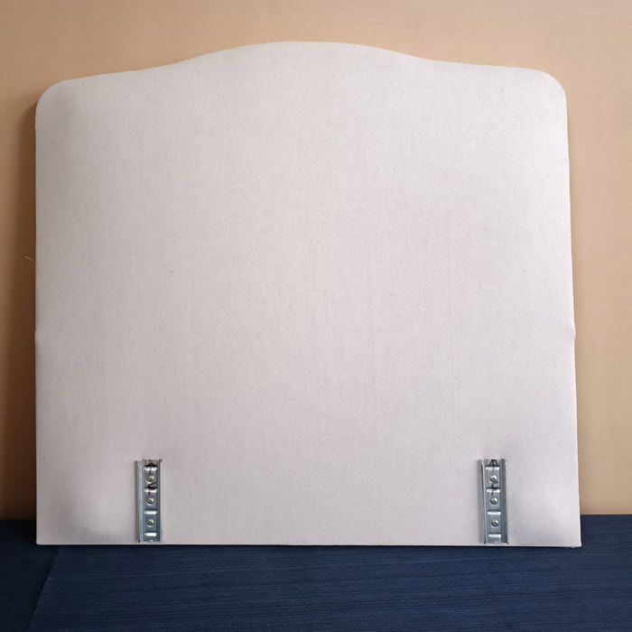 tete-de-lit-louis-xv-mise-en-blanc matelas de laine & sommier tapissier | Les ateliers Le Briand