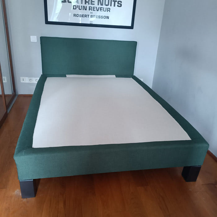 tete-de-lit-nature matelas de laine & sommier tapissier | Les ateliers Le Briand
