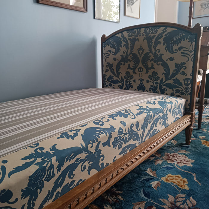 sommier sur mesure lit ancien
