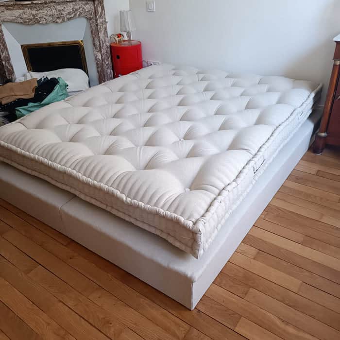 matelas-en-laine matelas de laine & sommier tapissier | Les ateliers Le Briand