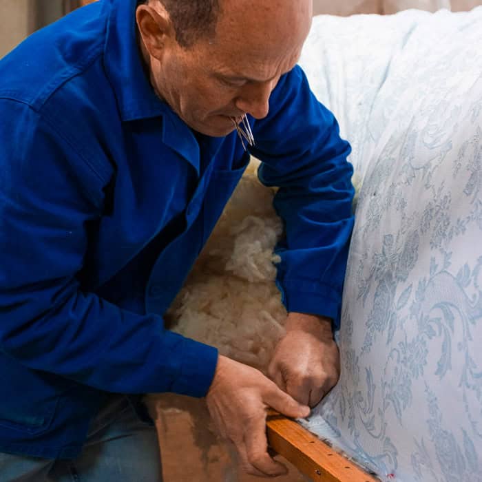 fabrication-de-matelas-laine-mouton matelas de laine & sommier tapissier | Les ateliers Le Briand