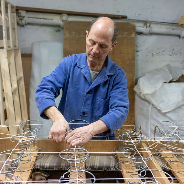 wool mattress & box spring | Les Ateliers Le Briand