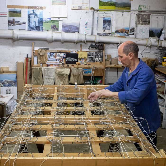 wool mattress & box spring | Les Ateliers Le Briand