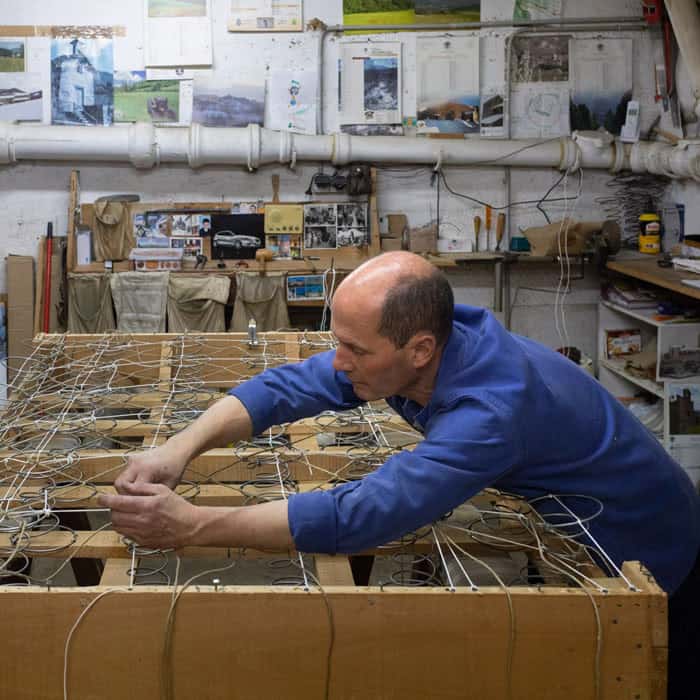 wool mattress & box spring | Les Ateliers Le Briand